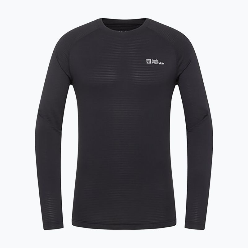 Férfi thermo hosszú ujjú felső Jack Wolfskin Infinite Warm black 3