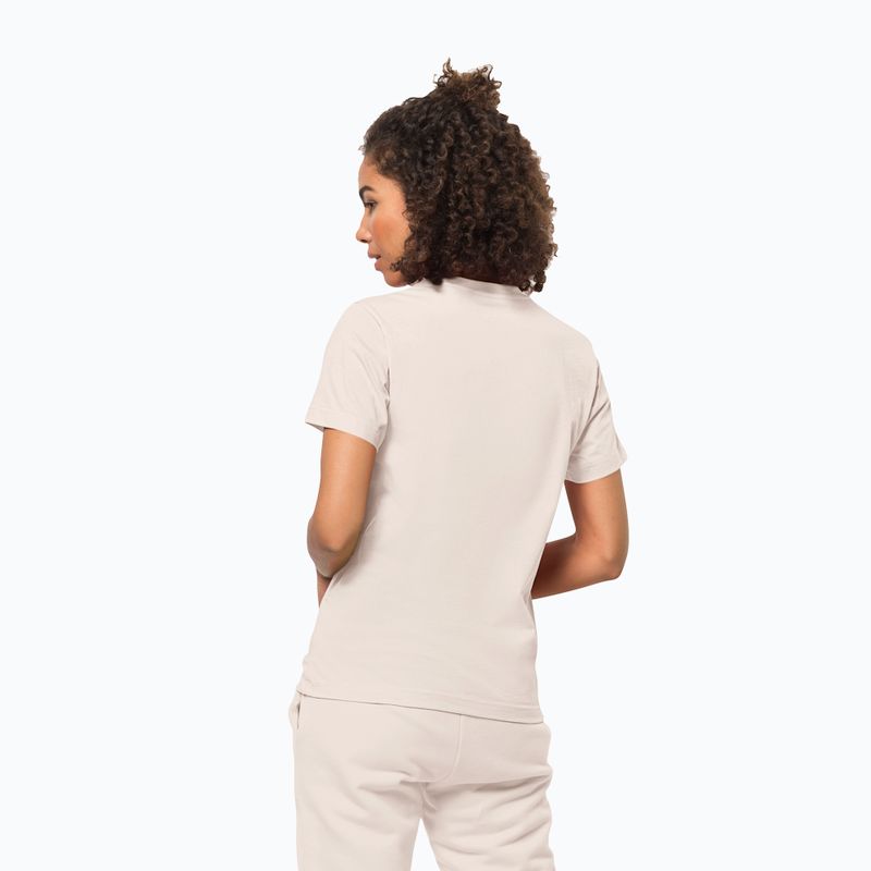 Jack Wolfskin Essential női trekking póló panna cotta 2