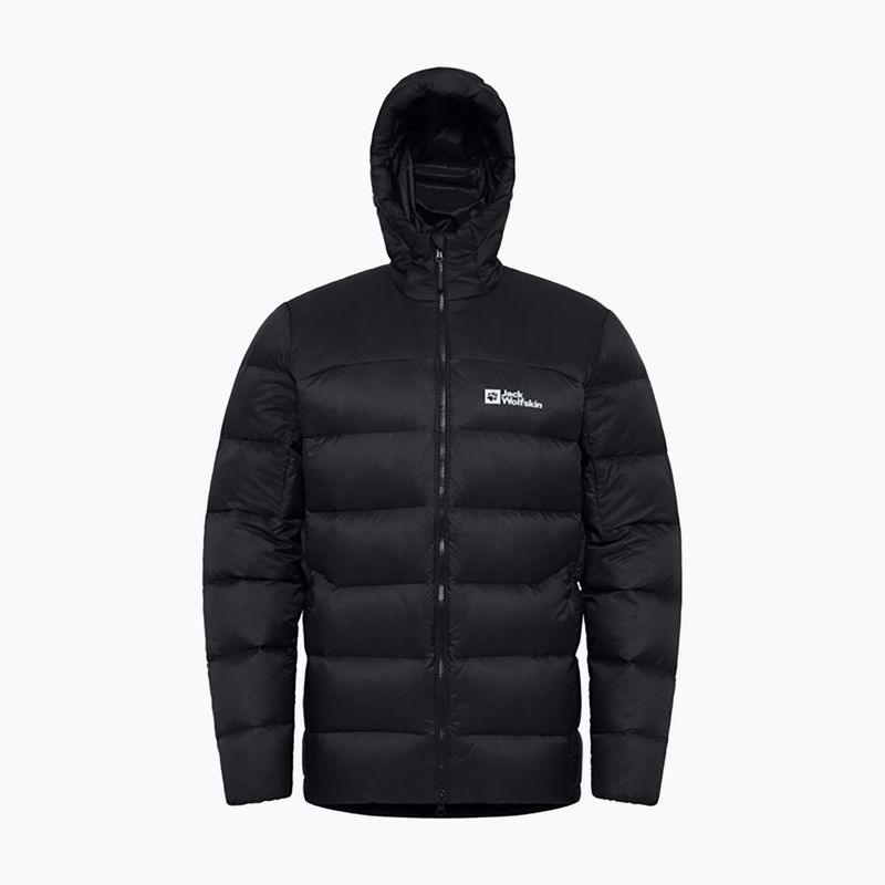Jack Wolfskin férfi pehelypaplan Nebelhorn Down Hoody fekete 22
