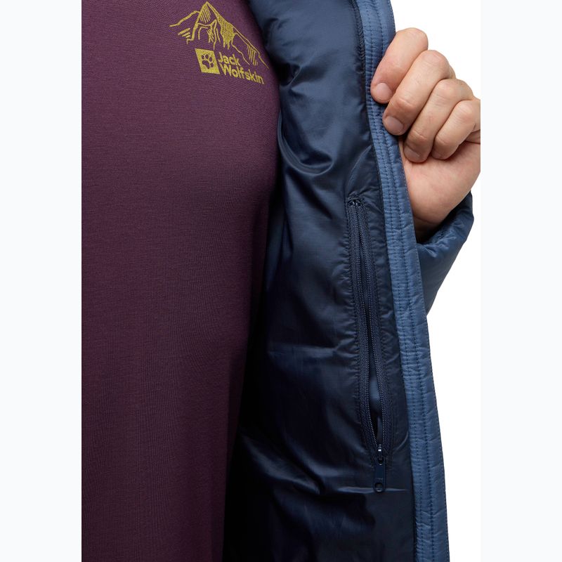 Jack Wolfskin férfi pehelypaplan Nebelhorn Down Hoody természet kék 9