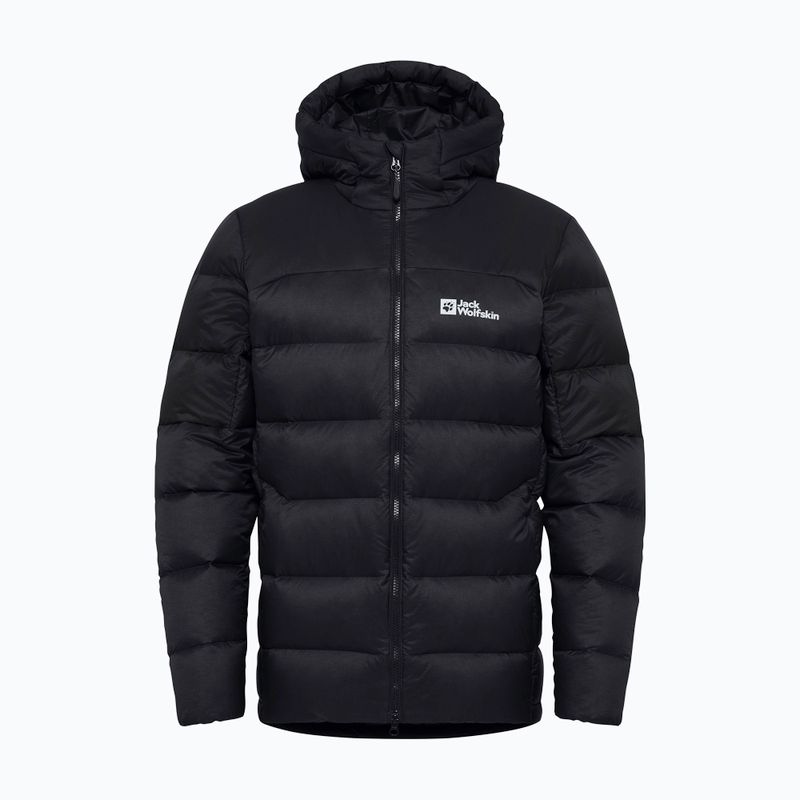 Jack Wolfskin férfi pehelypaplan Nebelhorn Down Hoody fekete 18