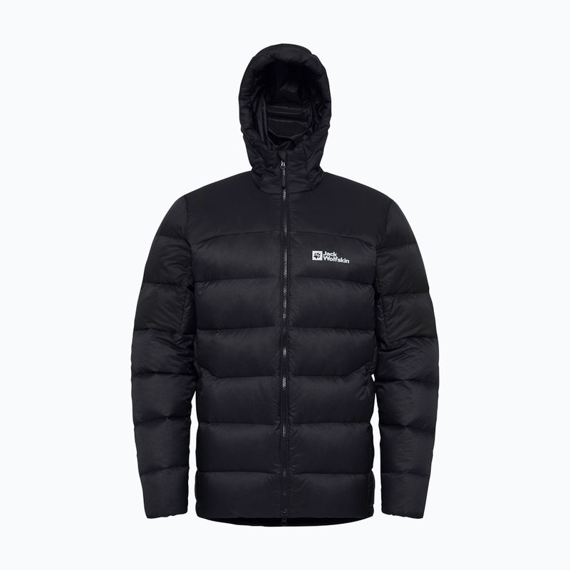 Jack Wolfskin férfi pehelypaplan Nebelhorn Down Hoody fekete 20