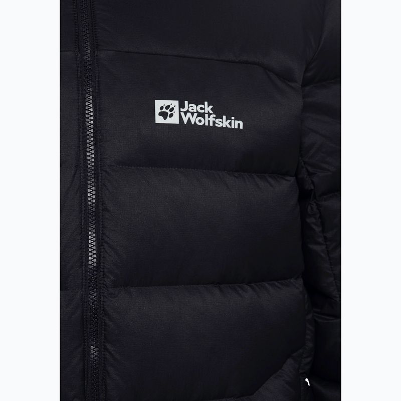 Jack Wolfskin férfi pehelypaplan Nebelhorn Down Hoody fekete 24
