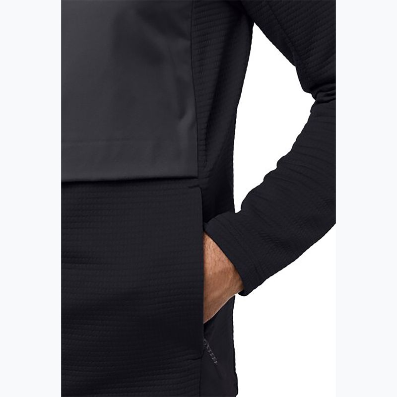 Jack Wolfskin férfi fleece pulóver Dormer fekete 3