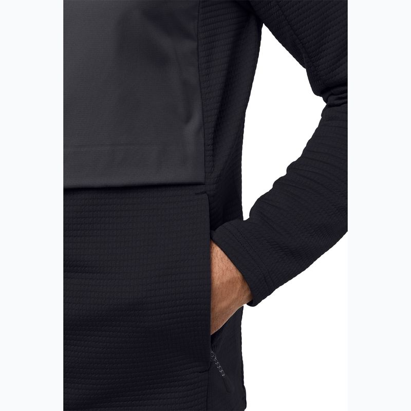 Jack Wolfskin férfi fleece pulóver Dormer fekete 3