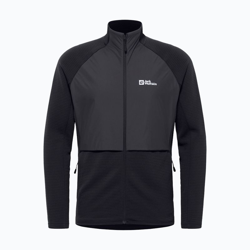 Jack Wolfskin férfi fleece pulóver Dormer fekete 5