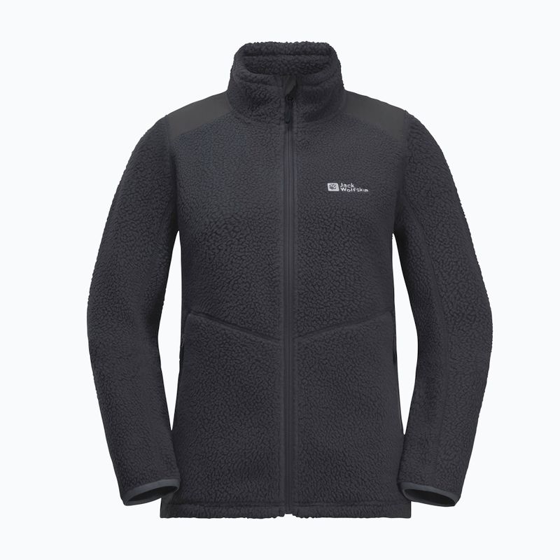 Jack Wolfskin női gyapjúkabát Kammweg Pile Fz phantom 5