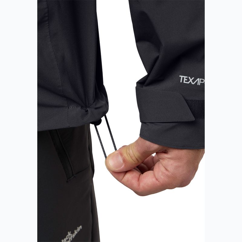 Jack Wolfskin Eagle Peak 2L fantom esőkabát 8