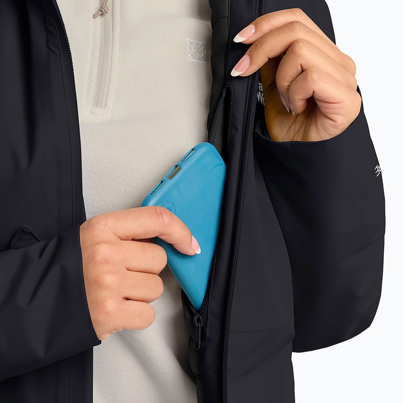 Női bélelt kabát Jack Wolfskin Wisper Ins black 8