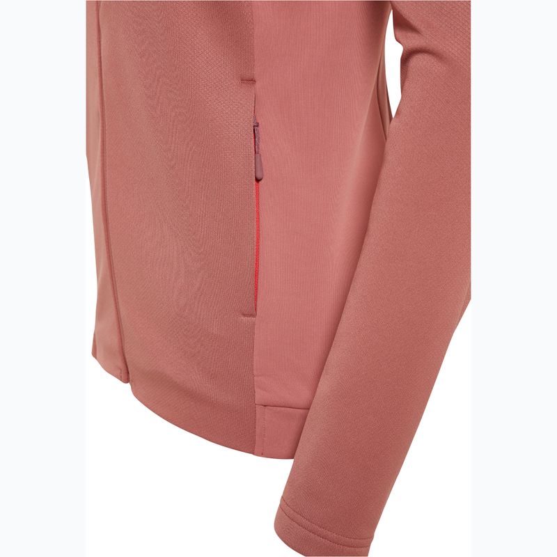 Jack Wolfskin női fleece pulóver Alpgrat ásványvörös 8