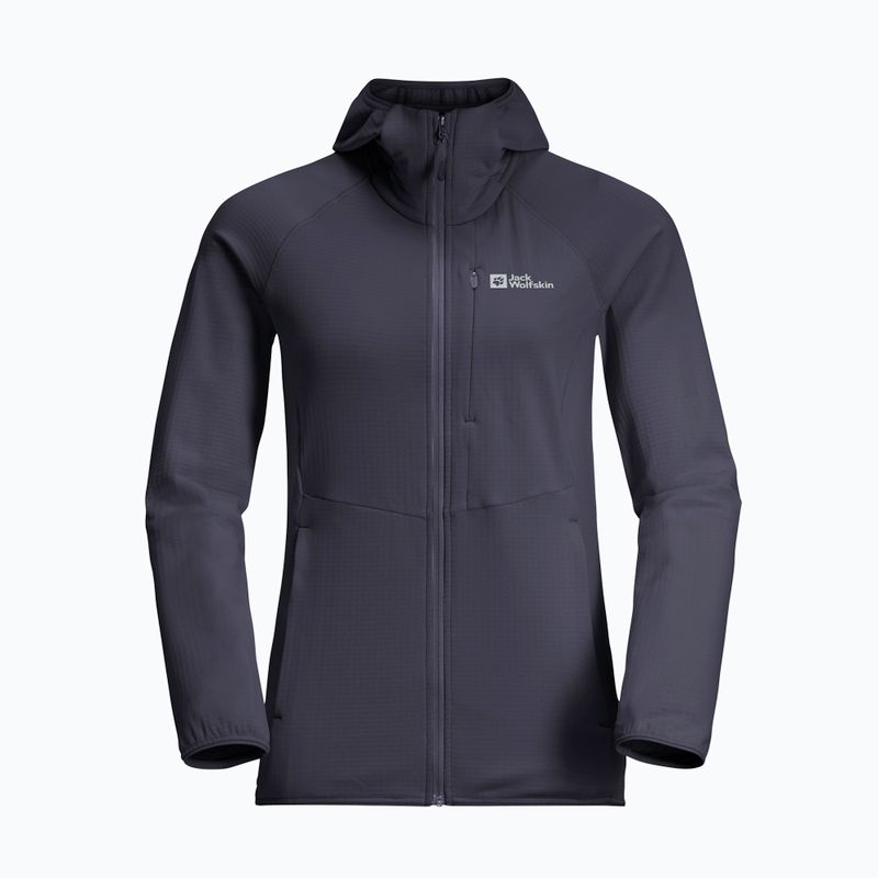 Jack Wolfskin női gyapjú kabát Kolbenberg Hooded Fz grafit 7