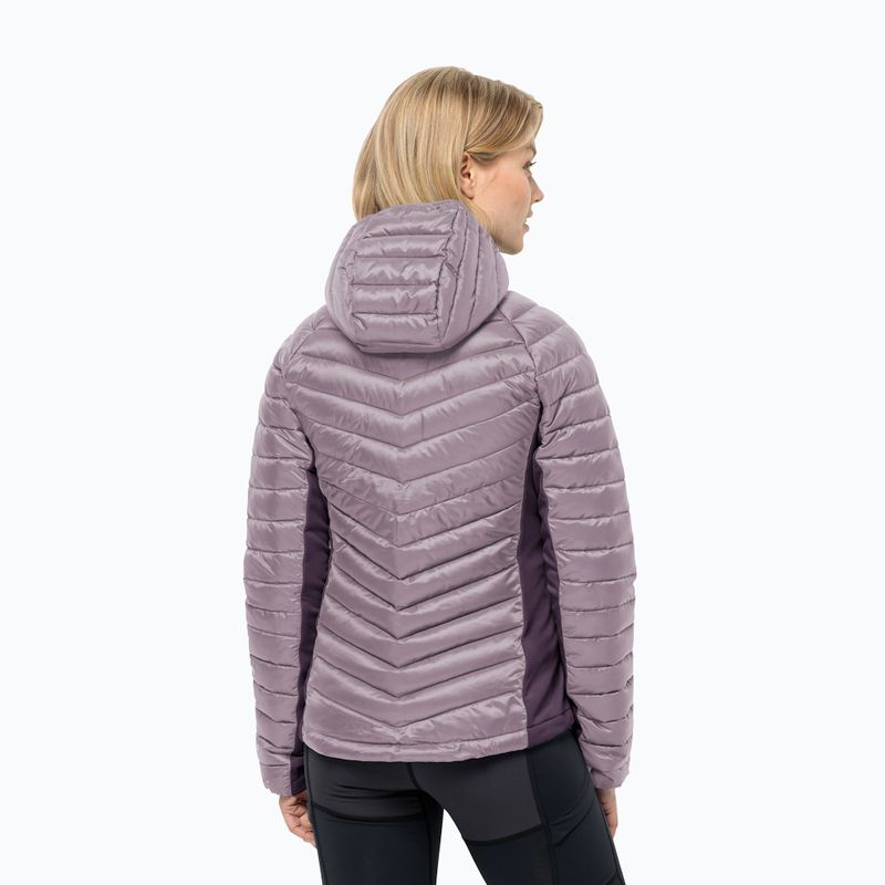 Női hibrid dzseki Jack Wolfskin Routeburn Pro Ins vadvirág 2