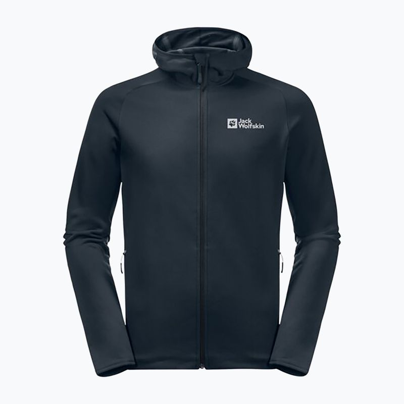 Férfi Jack Wolfskin Baiselberg Baiselberg Hooded Fz fleece melegítőfelső