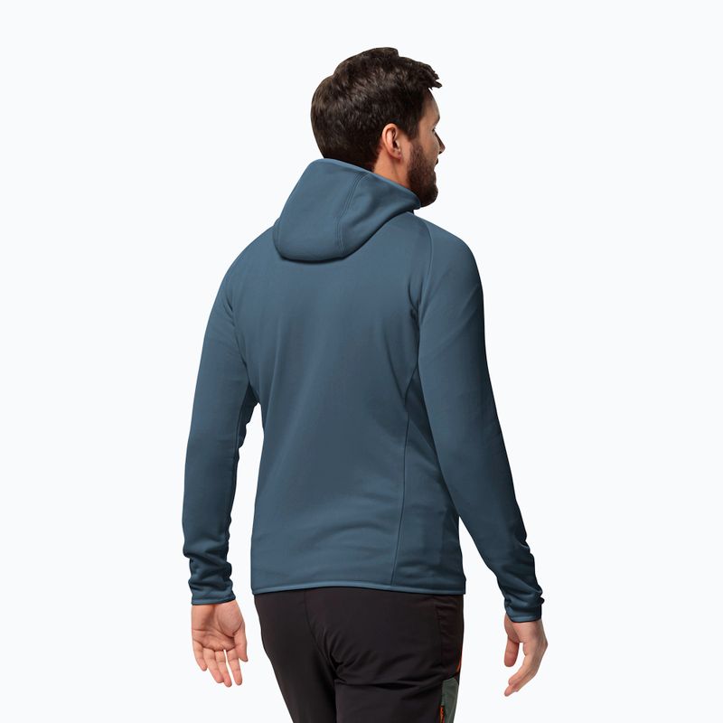 Férfi Jack Wolfskin Baiselberg Baiselberg Hooded Fz fleece melegítőfelső 2