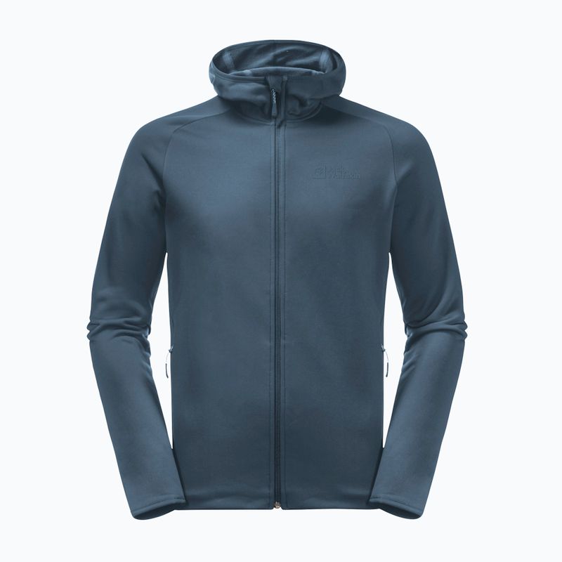 Férfi Jack Wolfskin Baiselberg Baiselberg Hooded Fz fleece melegítőfelső 5