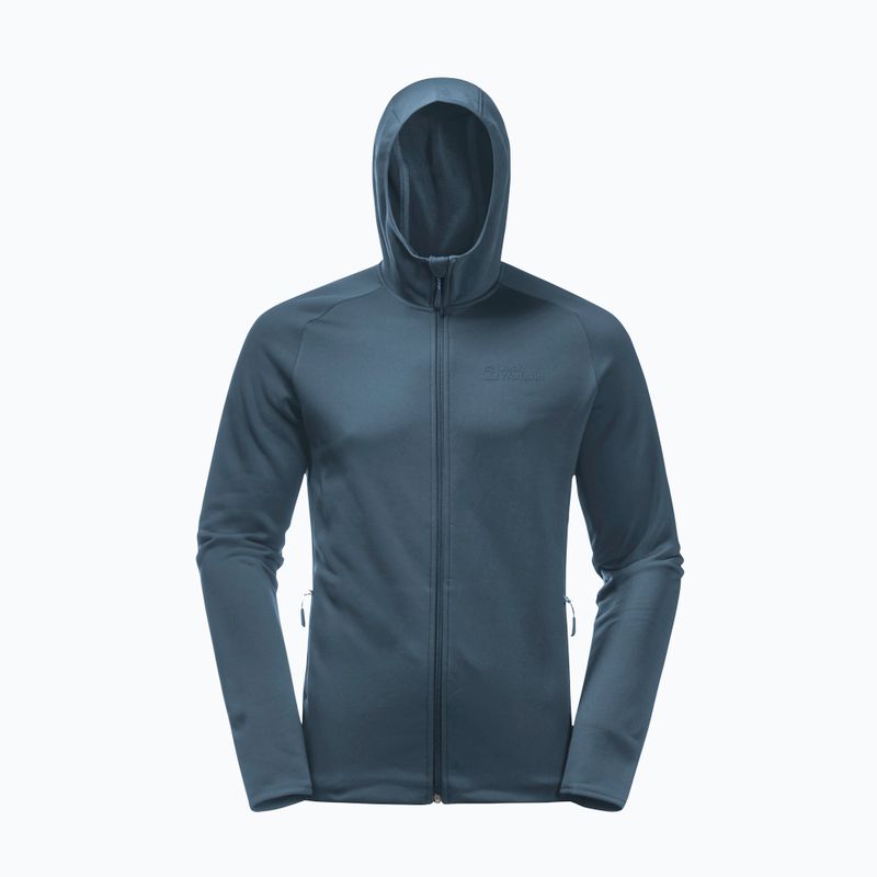 Férfi Jack Wolfskin Baiselberg Baiselberg Hooded Fz fleece melegítőfelső 6