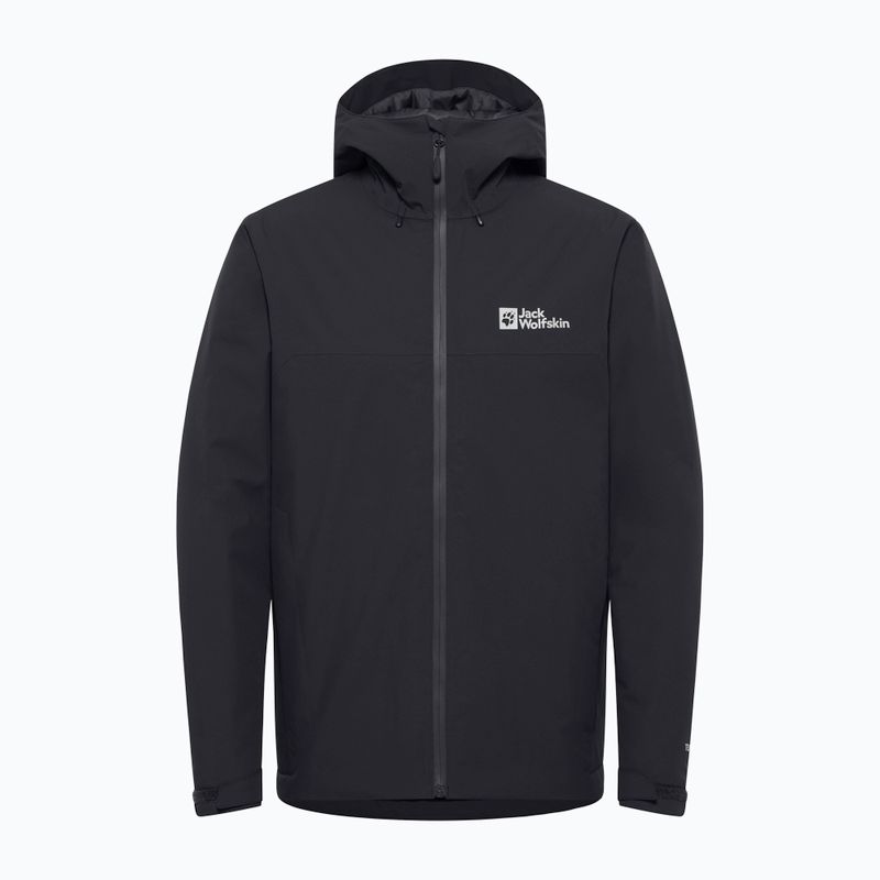 Jack Wolfskin Wisper Ins férfi pehelypaplan kabát fekete 10