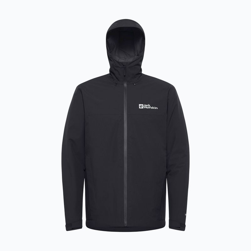 Jack Wolfskin Wisper Ins férfi pehelypaplan kabát fekete 11