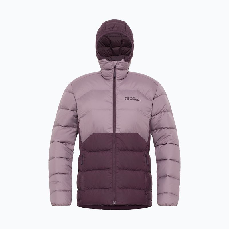 Jack Wolfskin női pehelykabát Ather Down Hoody midnight plum 11