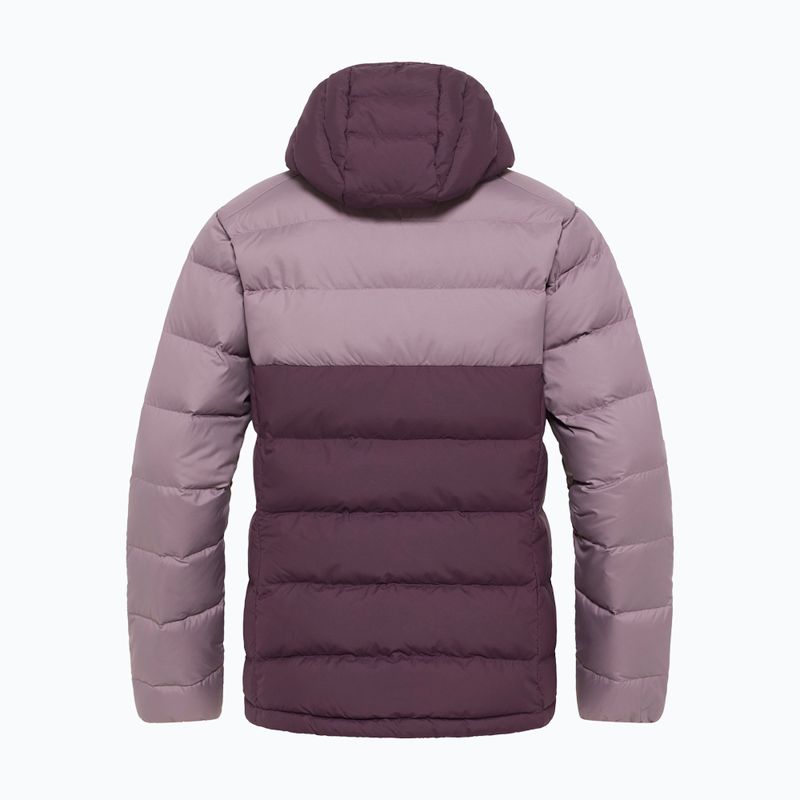 Jack Wolfskin női pehelykabát Ather Down Hoody midnight plum 12
