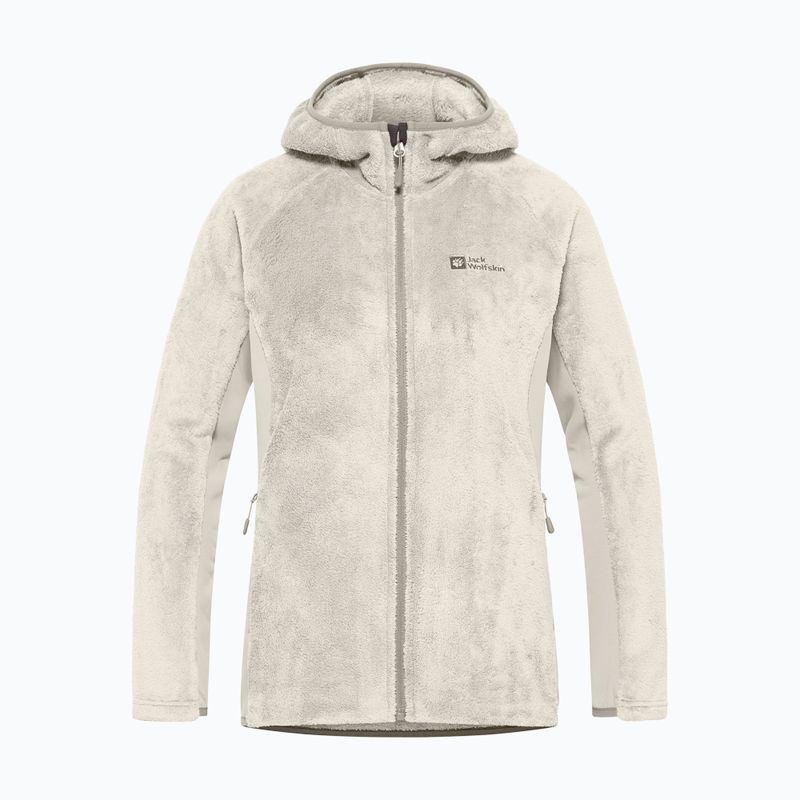 Jack Wolfskin női fleece pulóver Rotwand Hooded Fz seal 5