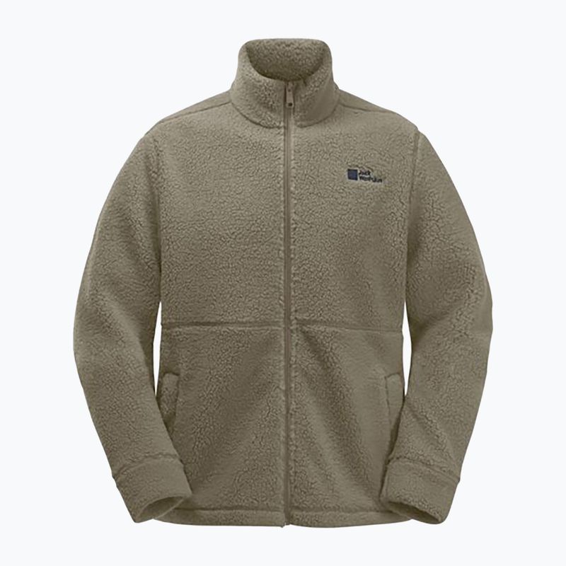 Jack Wolfskin férfi fleece pulóver Felslicht anis