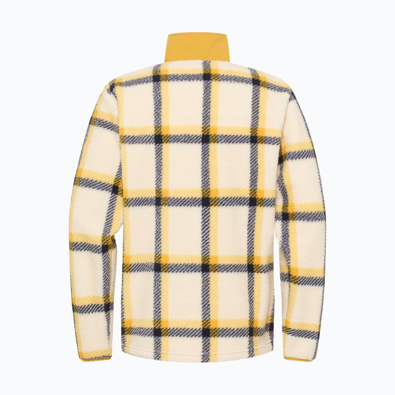 Jack Wolfskin férfi fleece pulóver Felslicht Check panna cotta 7