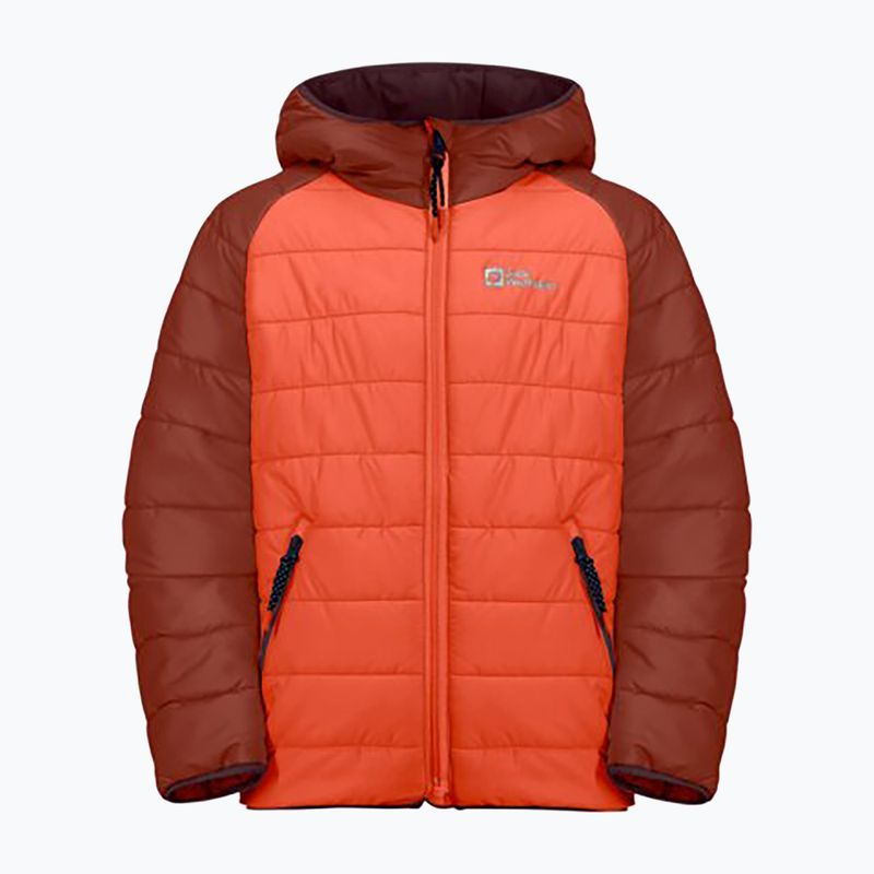 Jack Wolfskin gyermek pehelypaplan Zenon korall narancssárga 4