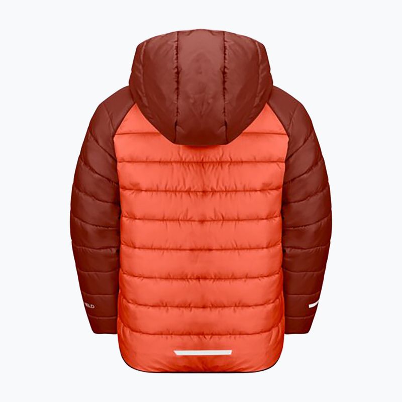 Jack Wolfskin gyermek pehelypaplan Zenon korall narancssárga 5