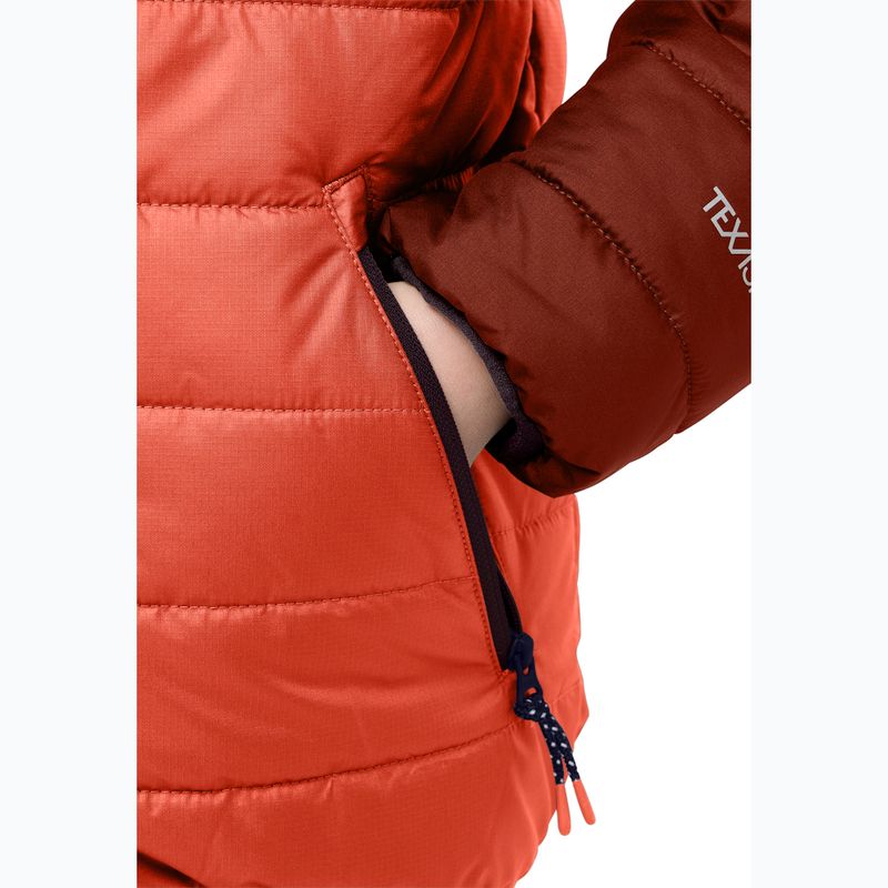 Jack Wolfskin gyermek pehelypaplan Zenon korall narancssárga 3