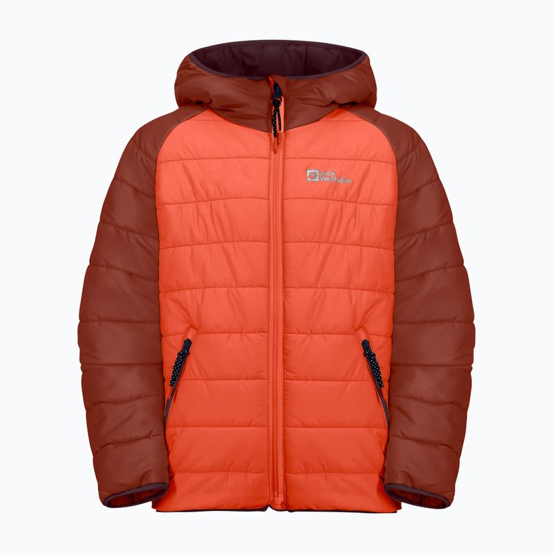 Jack Wolfskin gyermek pehelypaplan Zenon korall narancssárga 4
