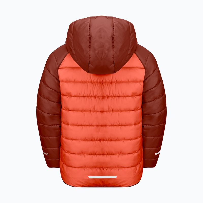 Jack Wolfskin gyermek pehelypaplan Zenon korall narancssárga 6
