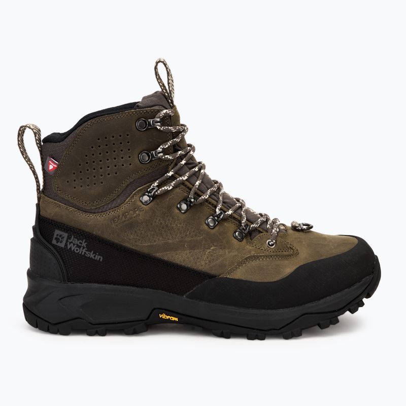 Férfi trekking cipő Jack Wolfskin Terraquest Arctic Texapore Mid cold coffee 2