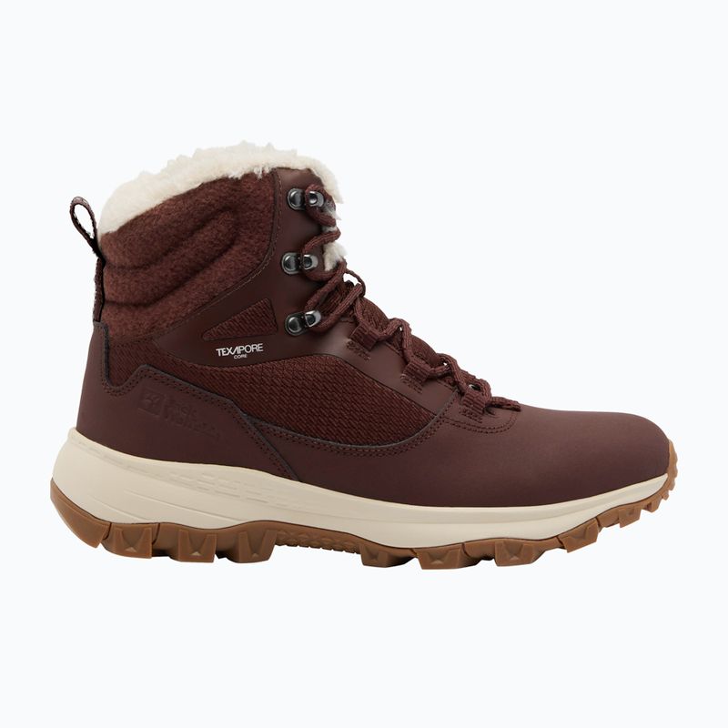 Női túrabakancs Jack Wolfskin Everquest Texapore High dark mahogany 8