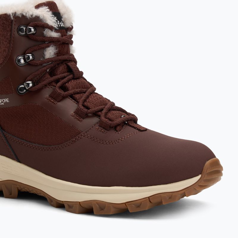 Női túrabakancs Jack Wolfskin Everquest Texapore High dark mahogany 7