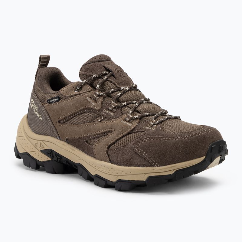 Jack Wolfskin női túrabakancs Vojo Tour Texapore Low dark anis sötét anis