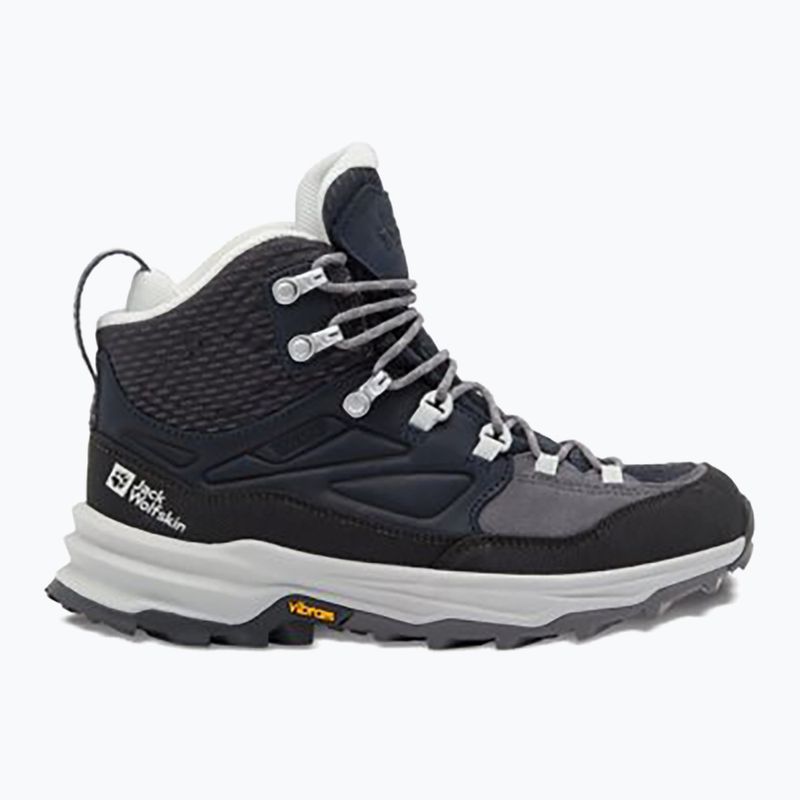 Jack Wolfskin női túrabakancs Cyrox Texapore Mid grafit 8