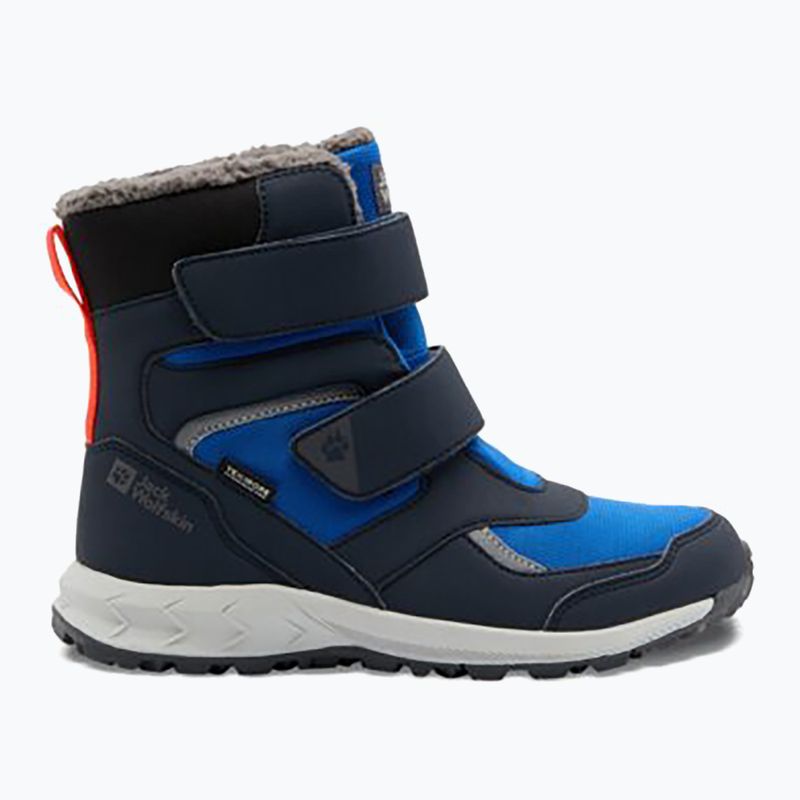 Gyerek hótaposó Jack Wolfskin Woodland WT Texapore High VC crisp cobalt 8