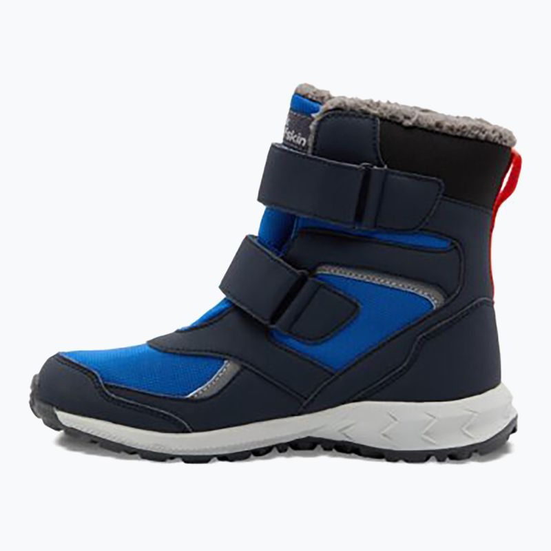 Gyerek hótaposó Jack Wolfskin Woodland WT Texapore High VC crisp cobalt 9