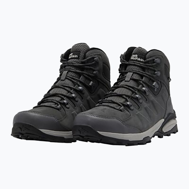 Jack Wolfskin Refugio Texapore Mid pala férfi túrabakancsok 10