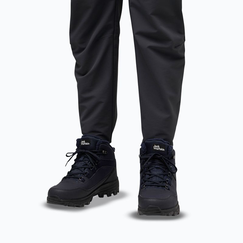 Férfi cipő Jack Wolfskin Everquest Texapore Mid sötét tengerészkék 10