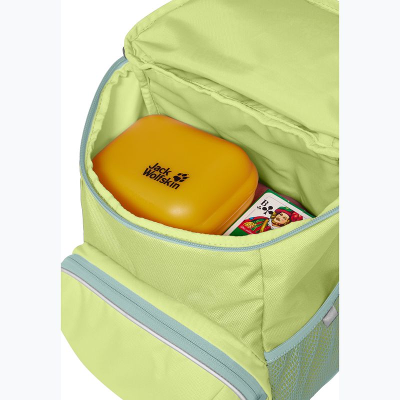 Jack Wolfskin Erlebnis 11 l hűvös matcha gyermek városi hátizsák 7