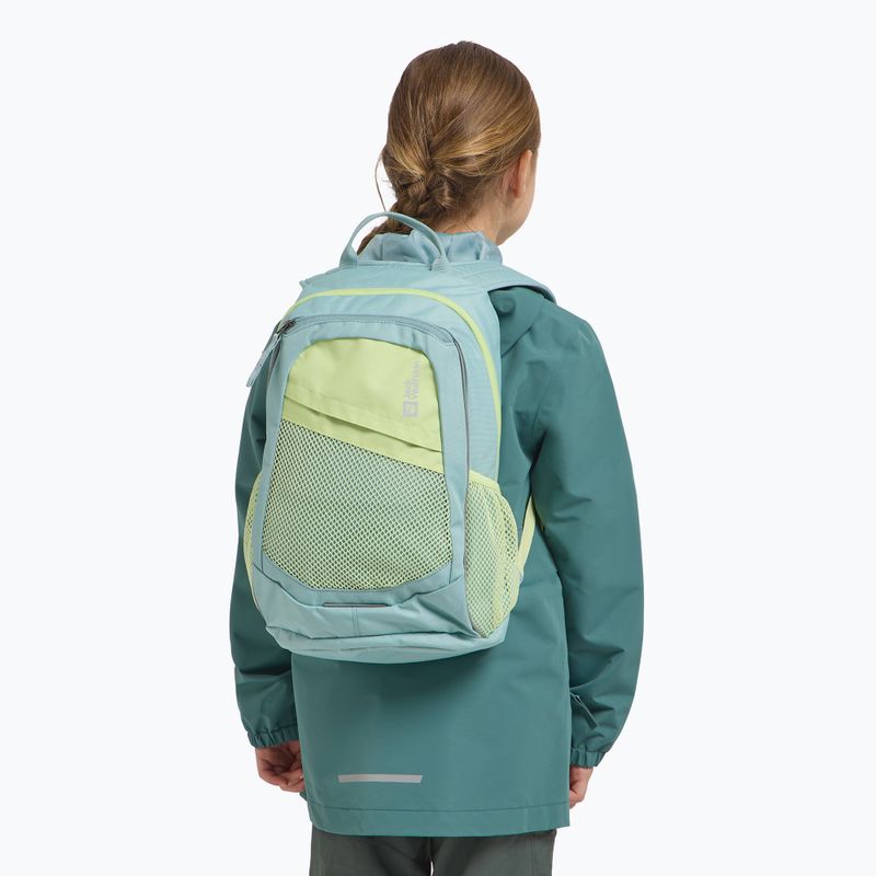 Jack Wolfskin Track Jack 10 l puha jade gyermek túra hátizsák 8