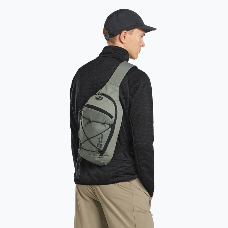 Jack Wolfskin Cyrox Sling 7 l vállhátizsák menta levél 5
