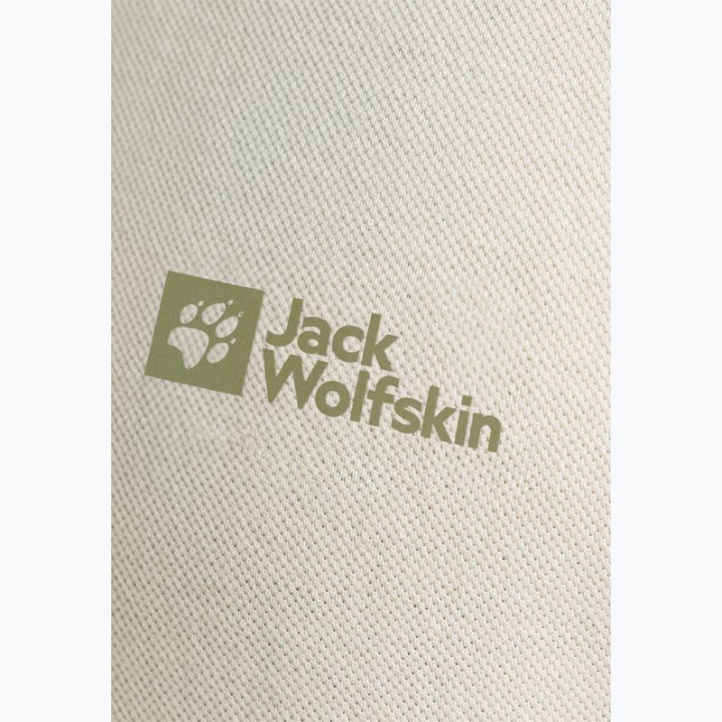 Jack Wolfskin férfi póló Essential pamut fehér 8