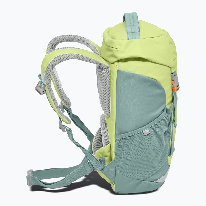 Jack Wolfskin Waldspieler 20 l hűvös matcha gyermek túra hátizsák 4