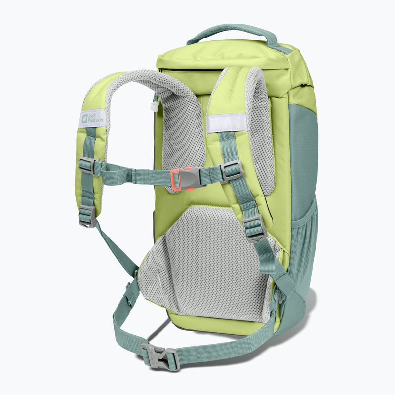 Jack Wolfskin Waldspieler 20 l hűvös matcha gyermek túra hátizsák 5