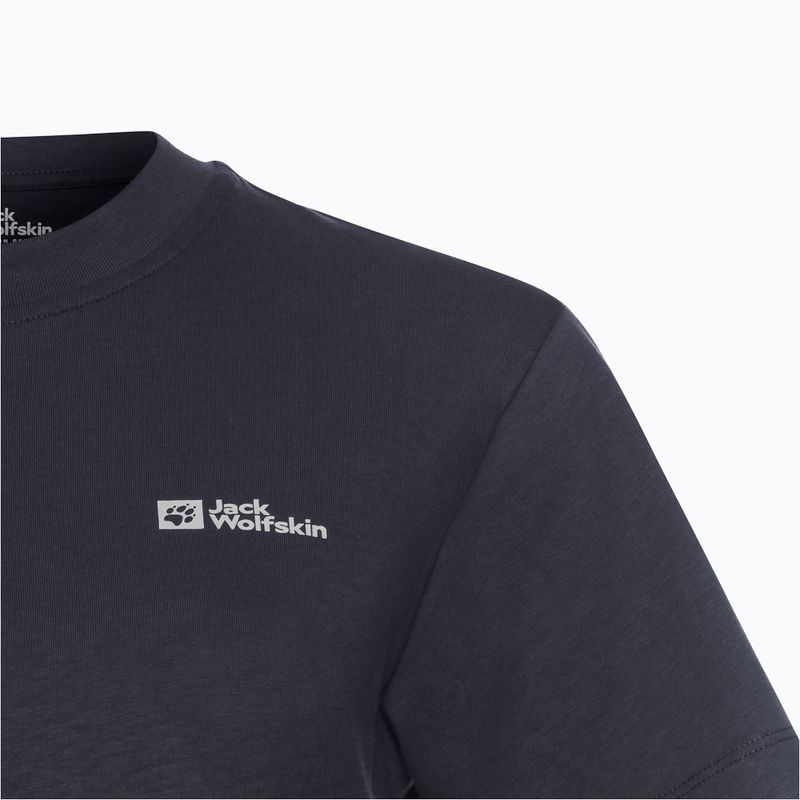 Női póló Jack Wolfskin Essential sötét tengerészkék 7