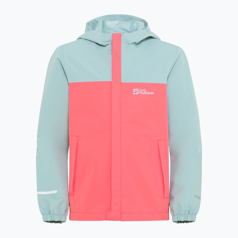 Jack Wolfskin gyermek esőkabát Tucan sunset coral 6