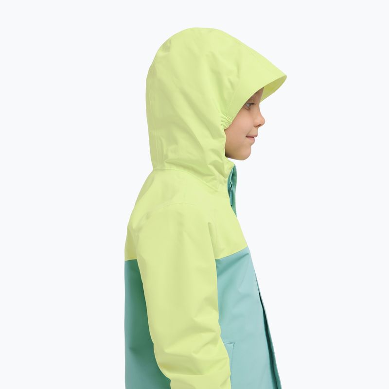 Jack Wolfskin gyermek esőkabát Tucan soft jade 11